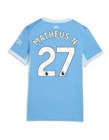 Manchester City Matheus Nunes #27 Domácí Dres pro Dámské 2026-27 Krátký Rukáv